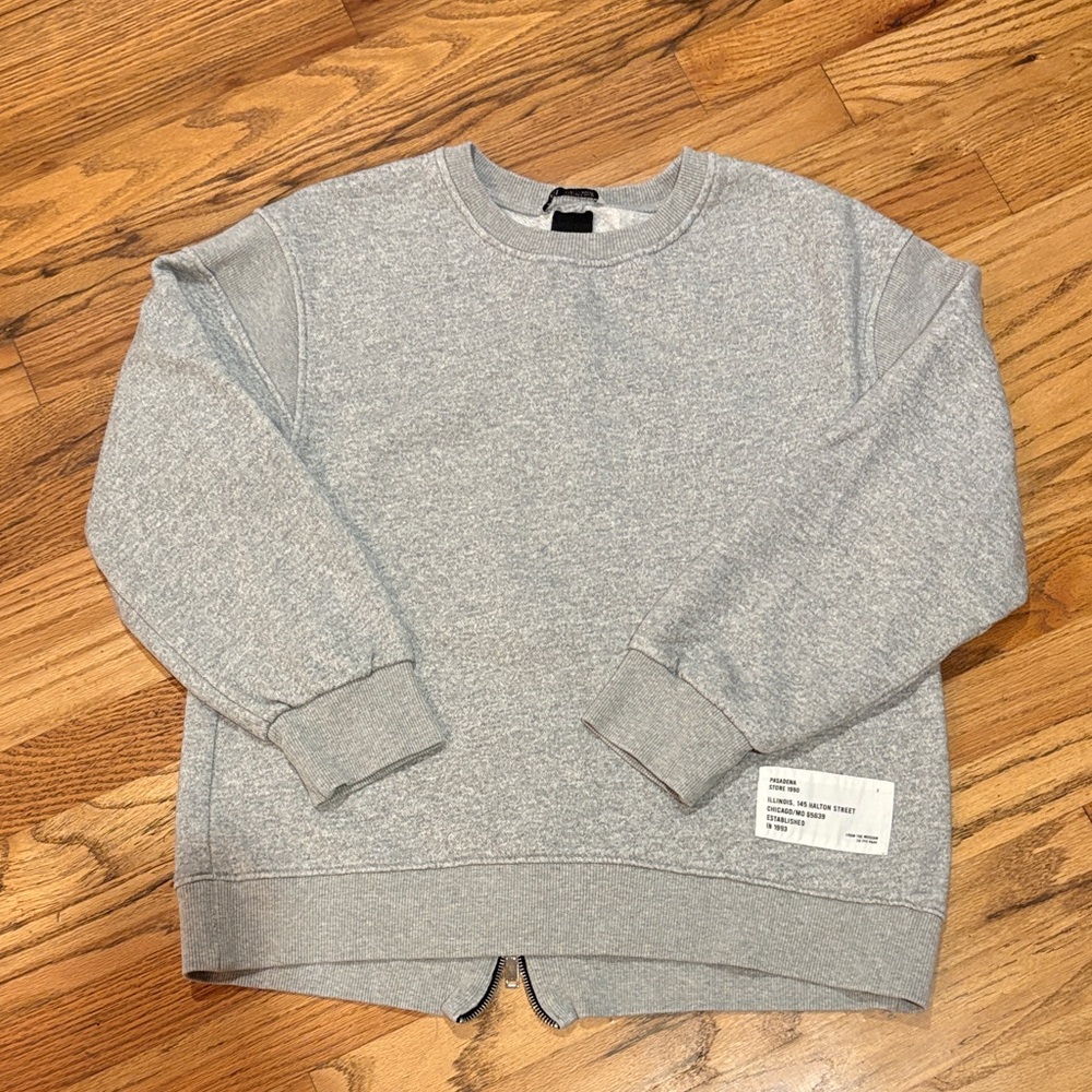 Gray Zara sweater